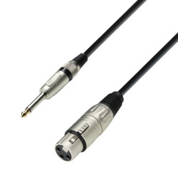 ADAM HALL CABLE CANON HEMBRA JACK MONO 3M