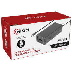 Alimentador 12Vcc/5,0A Electrónico Universal