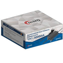 Alimentador 12Vcc/3A Electrónico Universal