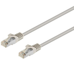 Conexión 1M S/FTP Cat.7 RJ45 macho - macho, LSZH Cobre Gris
