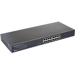 Switch Gigabit 100/1000Mb de 16 puertos RJ45 Plug and Play