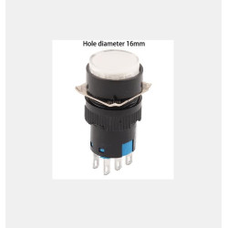 PULSADOR CON LUZ 30V 5A
