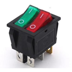 INTERRUPTOR DOBLE 16A 250VAC
