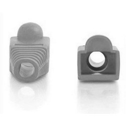 PROTECTORES RJ45 COLOR GRIS CROMAD
