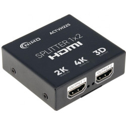 Repartidor 1/2 activo de señal HDMI splitter 4K 3D