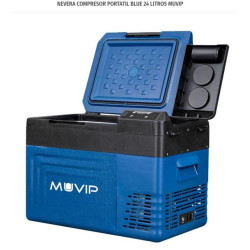 NEVERA COMPRESOR PORTATIL BLUE 24 LITROS MUVIP