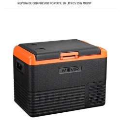 NEVERA DE COMPRESOR PORTATIL 30 LITROS 55W MUVIP