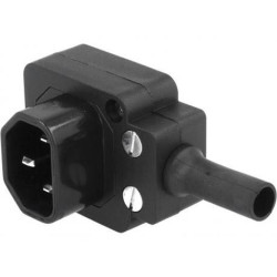 CONECTOR RED MACHO ACODADO