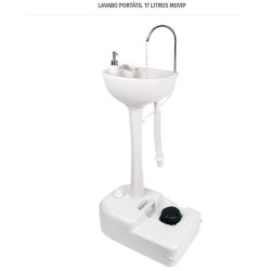 LAVABO PORTÁTIL 17 LITROS MUVIP