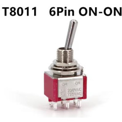 INTERRUPTOR 2POS 6PINS