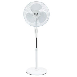 VENTILADOR DE PIE 40CM 45W BASE REFORZADA 3 VELOCIDADES MUVIP