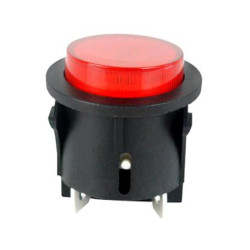 INTERRUPTOR PULSANTE 4PINS 16A/220V 28x23,2mm, PS18-16-2