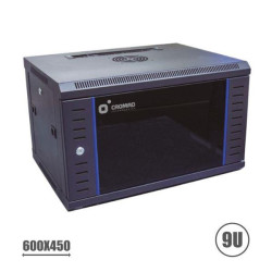 RACK 19" 9U 600X450 SERIE BLUE CROMAD