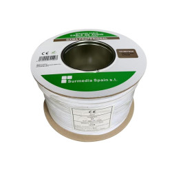 CABLE AUDIO PARALELO 2 X 0.75 mm W-BLANCO