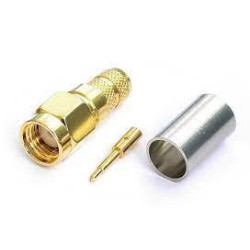 SMA MACHO RG58 CRIMPAR