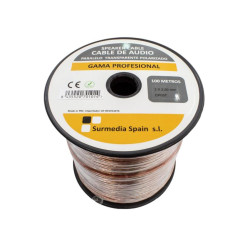 CABLE 2X2,50 mm PARALELO TRANSPARENTE