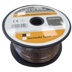 CABLE 2X4mm  PARALELO  TRANSPARENTE