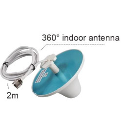 ANTENA OMNI INTERIOR 3dB 2G 3G 4G 5G LTE GSM 360º 800 - 2700MHz
