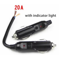 CONECTOR PARA ENCEDEDOR AUTOMOVIL CABLE