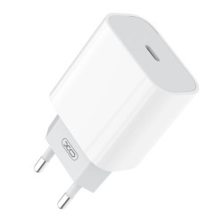 CARGADOR DE CORRIENTE L77 20W TIPO C XO BLANCO