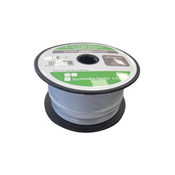 CABLE AUDIO PARALELO 2x0,50mm BLANCO