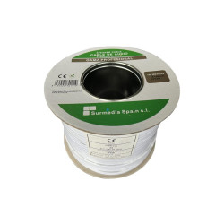 CABLE AUDIO PARALELO 2x1,00mm BLANCO