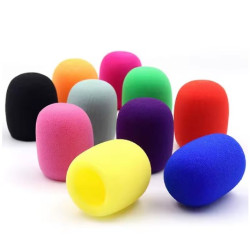 ANTIVIENTO DE MICROFONO NEGRO