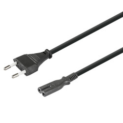 CABLE RED TIPO "8" 5M NEGRO