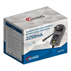 Alimentador regulable manual de 2.2A 12VCC, 27W