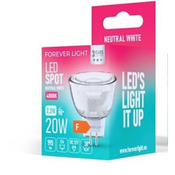 BOMBILLA LED G4 MR 11 2.2W 12V 195LUMEN LUZ BLANCA FOREVER