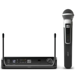 LD Sistema inalámbrico con Micrófono de Mano dinámico - 584 - 608 MHz