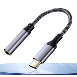Cable de audio para auriculares de teléfono móvil tipo C