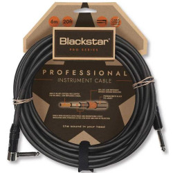 BLACKSTAR Cable de instrumento PROFESSIONAL CABLE 6M STR/ANG.