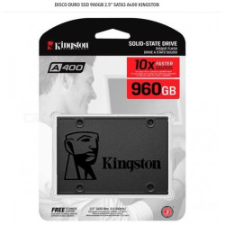 DISCO DURO SSD 960GB 2.5" SATA3 A400 KINGSTON