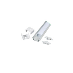PERFIL EMPOTRAR ALUM. TIRA LED  2 MTS