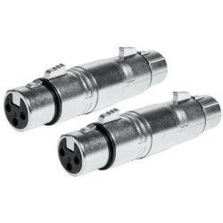 Adaptador XLR Hembra 3 Pins a XLR Hembra 3 Pins EQ9085