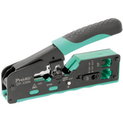 Crimpadora de conectotres modulares RJ11/12 y RJ45 Cat.7/6/5