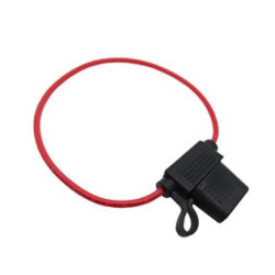 SOPORTE DE FUSIBLE EN LINEA CABLE 2mm o 5mm