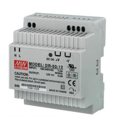 FUENTE ALIM. 12V 5A 60W DIN