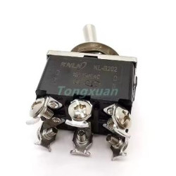 CONMUTADOR 2C 6P ON-OFF-ON 16A 250V